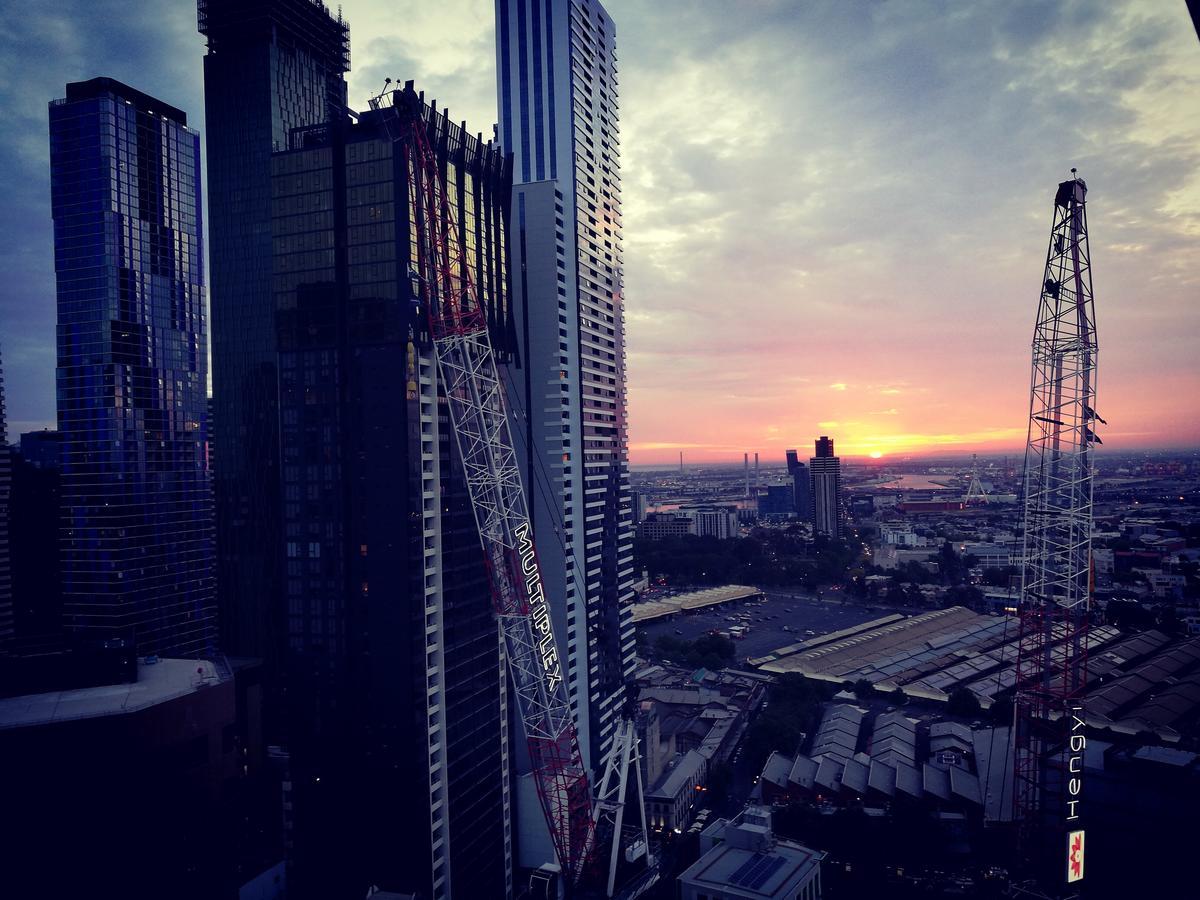 Hfn Heart Of Melbourne Cbd Leilighet Eksteriør bilde