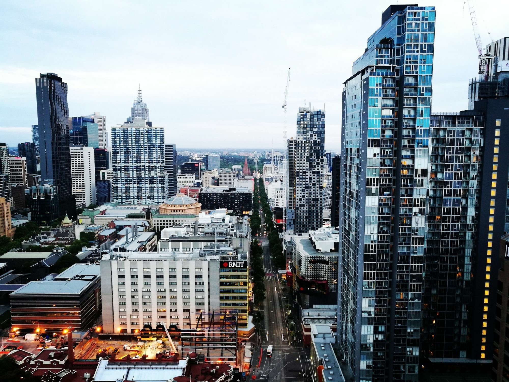 Hfn Heart Of Melbourne Cbd Leilighet Eksteriør bilde